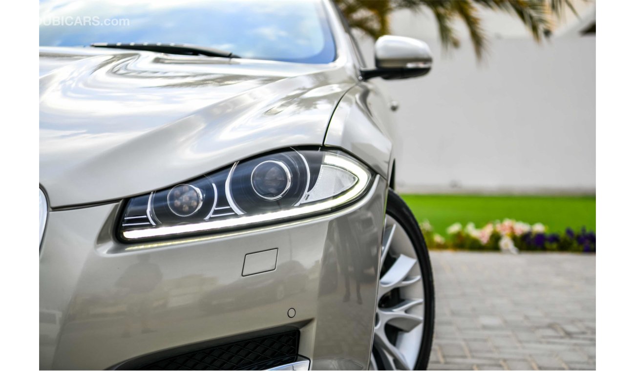 Jaguar XF Agency Warranty and Service Contract! GCC - AED 1,514 PER MONTH - 0% DOWNPAYMENT