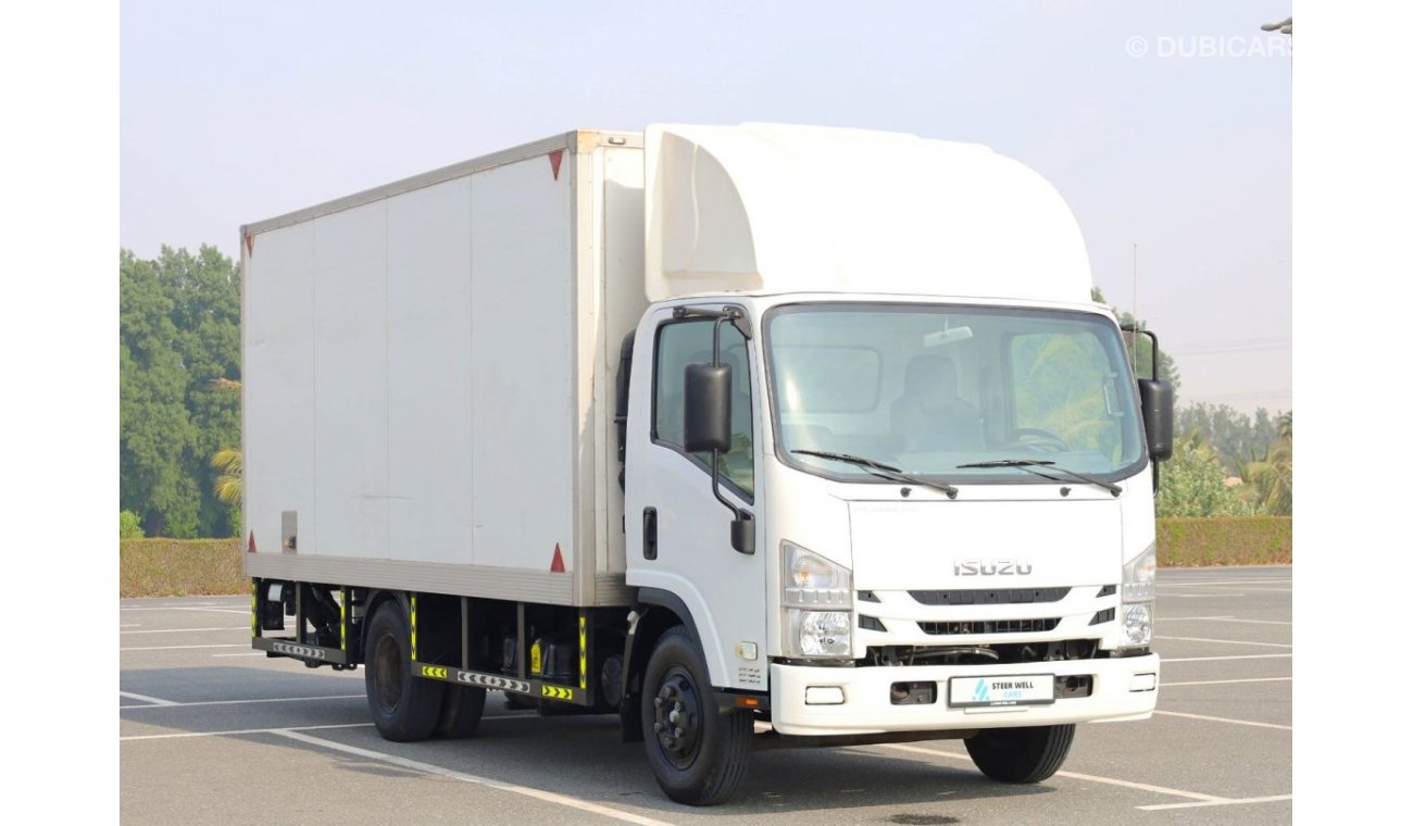 إيسوزو NPR Turbo Engine | Insulated Box | Long Chassis with Cargo Lift (Tail-Lift) | Special Offer