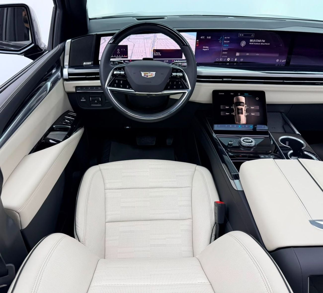 Cadillac Escalade SPORT PLATINUM 2025 Cadillac Escalade Sport Platinum, 2030 Cadillac Warranty + Service Pack, Low Km, 8 Seater, GCC