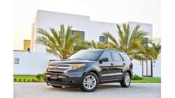 Ford Explorer | AED 1,155 Per Month | 0% DP | Excellent Condition