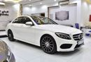 Mercedes-Benz C 200 EXCELLENT DEAL for our Mercedes Benz C200 ( 2015 Model ) in White Color GCC Specs