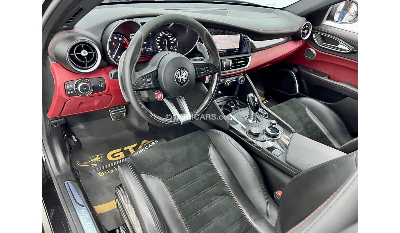 Alfa Romeo Giulia 2020 Alfa Romeo Giulia Quadrifoglio, Warranty, Low Mileage, GCC
