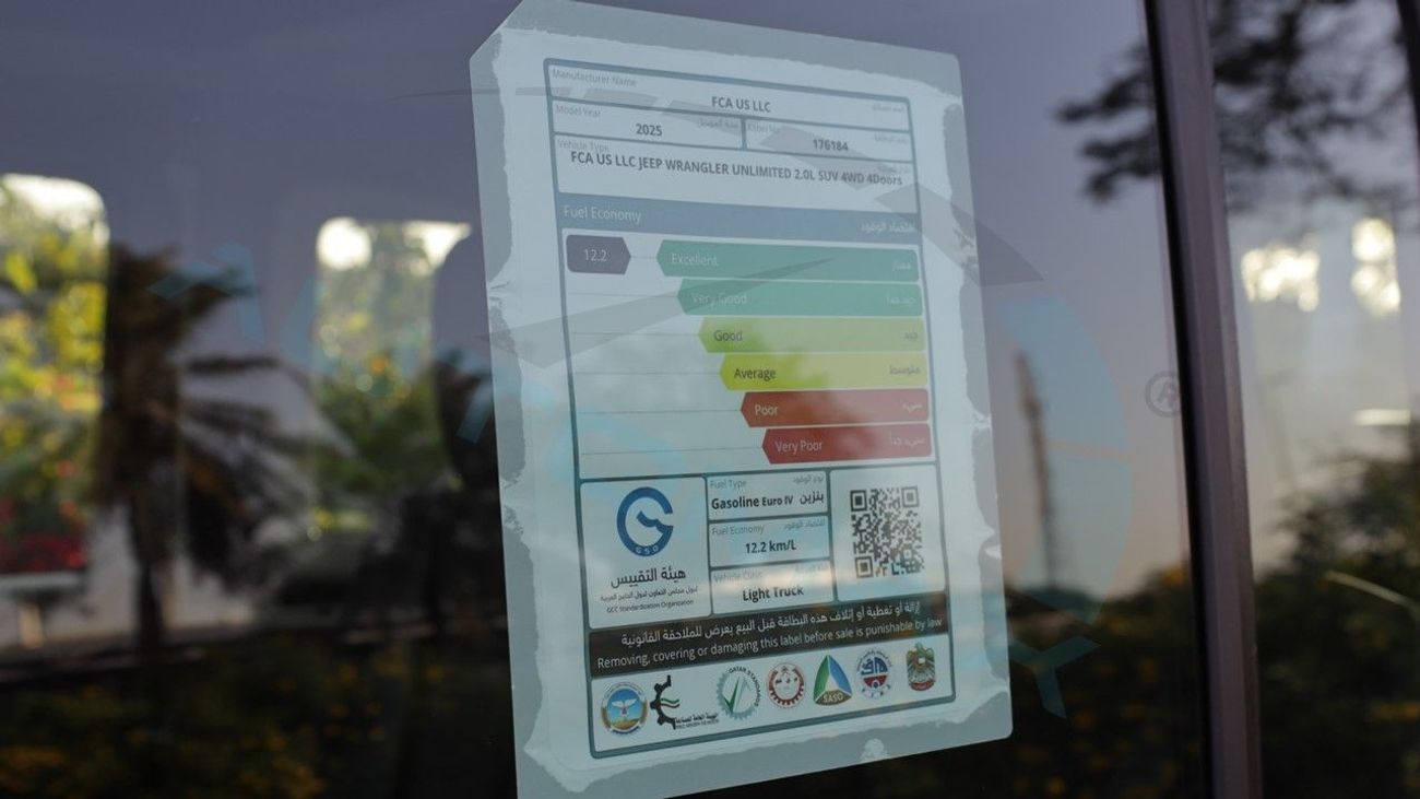 جيب رانجلر (For Export , НА ЭКСПОРТ) Unlimited Sport S I4 2.0L Turbo 2025 GCC Без пробега