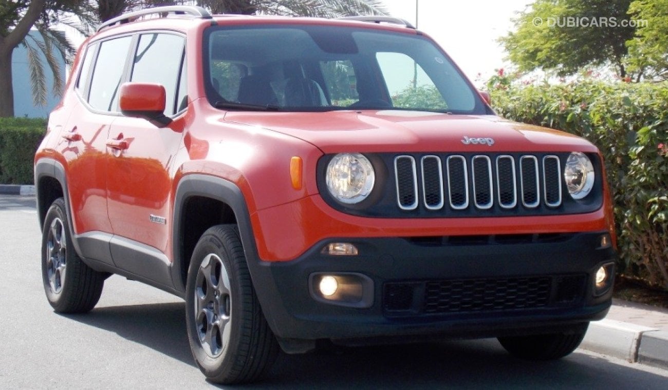 Jeep Renegade BRAND NEW 2016 LONGITUDE 4X4 SPORT GCC 3 YRS/60000KM WNTY AT THE DEALER DSS OFFER