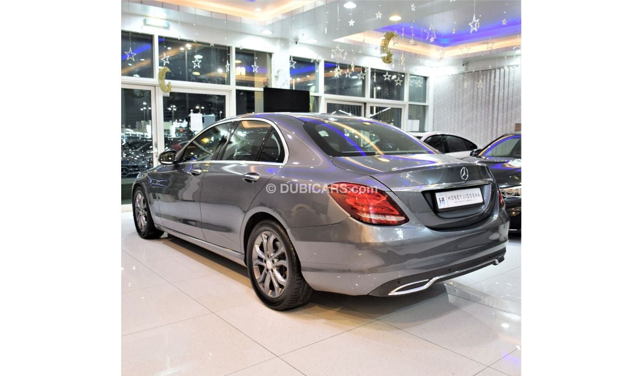Mercedes-Benz C 180 1.6L Mercedes Benz C180 ( 2017 Model! ) in Grey Color! GCC Specs