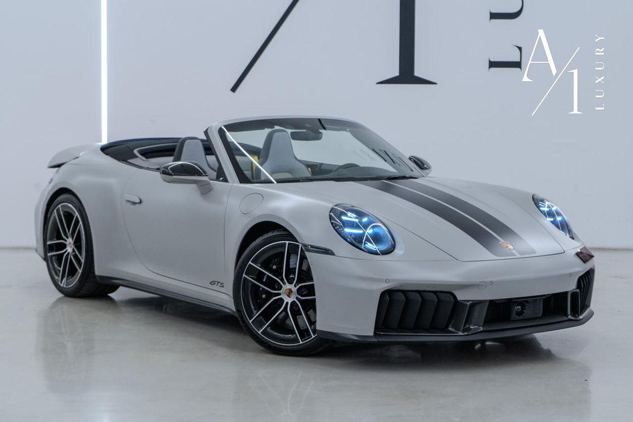 بورش 911 Carrera GTS 3.6L (532 HP) Cabriolet 2025 Porsche 992.2, 2 Years Warranty, Sport Chrono Package, Very