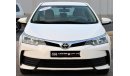 Toyota Corolla Toyota Corolla 2018 GCC in excellent condition 1600cc No. 2 without accidents, very clean from insid