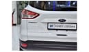 فورد إيسكاب EXCELLENT DEAL for our Ford Escape ( 2014 Model ) in White Color GCC Specs