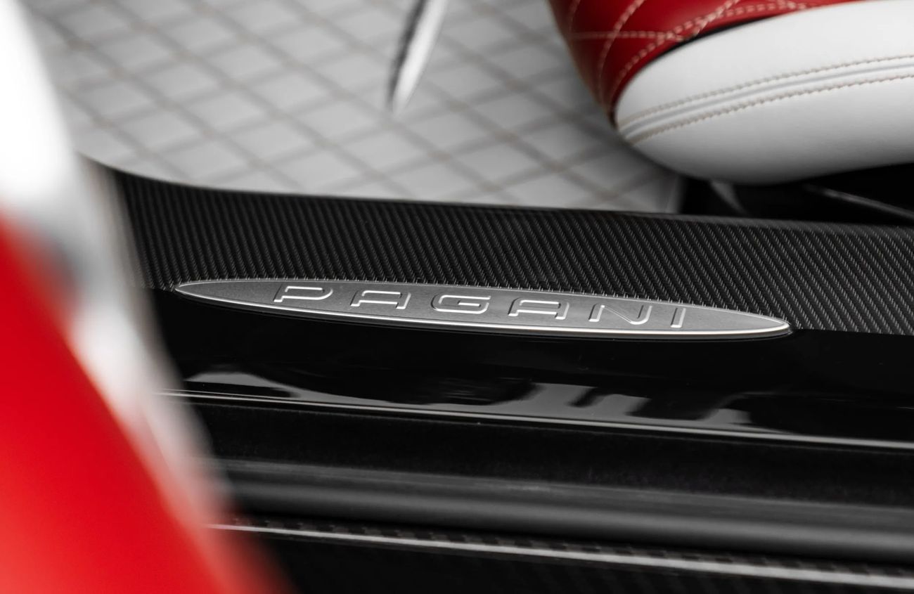 Pagani Huayra 6.0L V-12 Twin-Turbocharged Engine