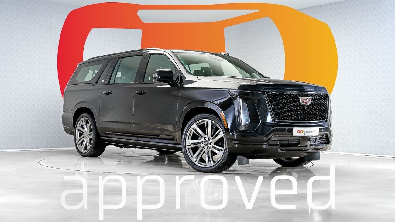Cadillac Escalade Sport Platinum 6.2L AWD | AED 9,082 PM | Warranty - Service  December 2030 | GCC