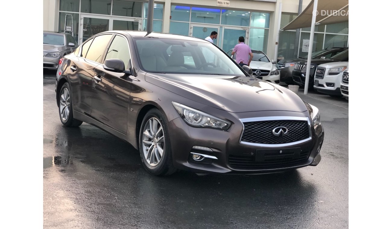 Infiniti Q50 INFINITY Q50 MODEL 2014 GCC car perfect condition full option low mileage