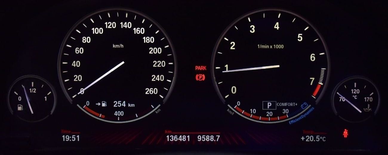 بي أم دبليو 730Li EXCELLENT DEAL for our BMW 730Li ( 2012 Model ) in Black Color GCC Specs