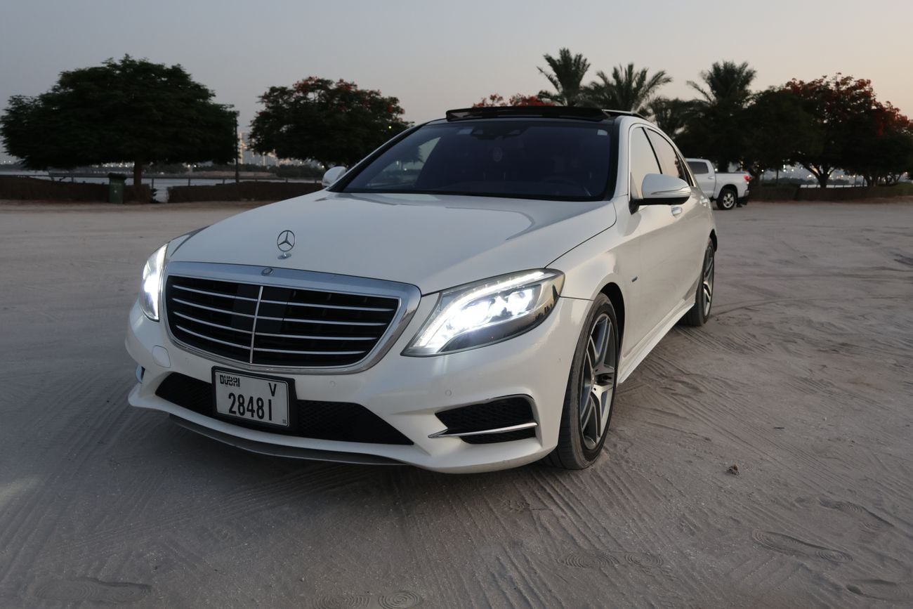 مرسيدس بنز S 550 مرسيدس بنز S550e هجين قابل للشحن 2017 | فل أوبشن | مواصفات يابانية | ضمان بطارية الهايبرد
