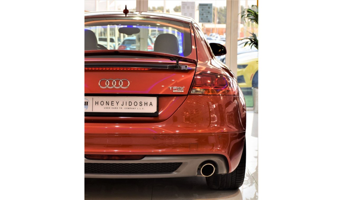 أودي TT ORIGINAL PAINT ( صبغ وكاله ) Audi TT S-Line 2012 Model!! in Red Color! GCC Specs