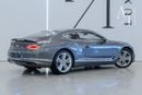 Bentley Continental GT 6.0L W12 (626 HP) 2020 Bentley W12, Warranty, Full Service History, GCC Spec, Excellent Condition, L