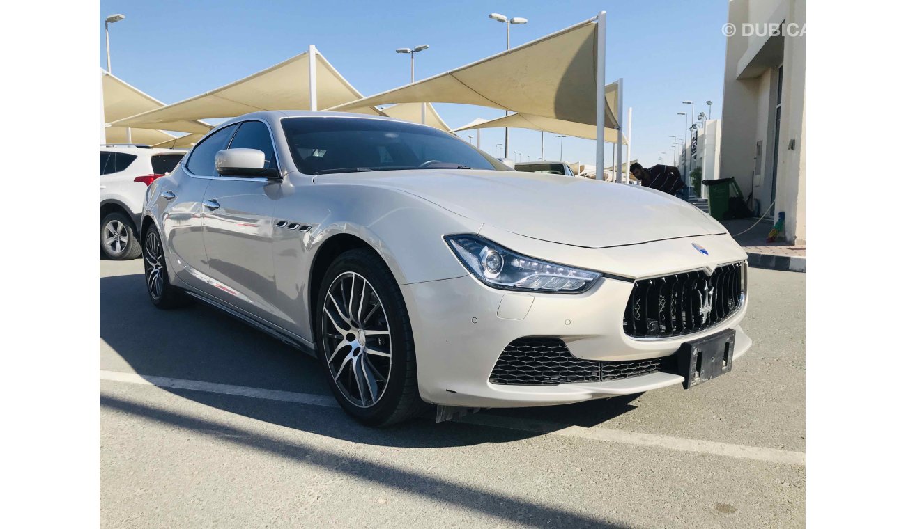 Maserati Ghibli سياره نظيفه جدا بحاله ممتازه بدون حوادث ضمان شاسيه جير ماكينه