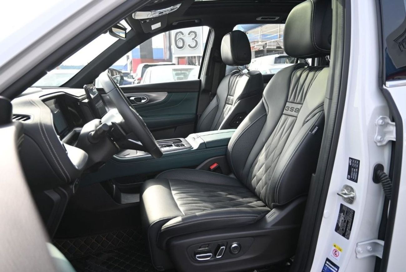 GAC GS8 GAC GS8 2.0L Turbo, 4WD, 8 Speed AT, 7 Seater, Color White, Model 2024