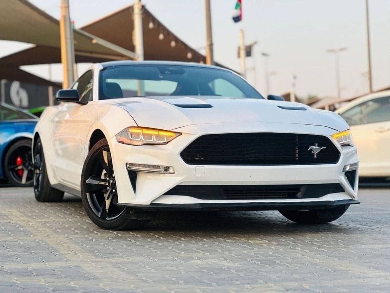 Ford Mustang ECOBOOST FASTBACK Monthly AED 1265/- | 0% DP | Blindspot | Touch Screen | # 12661S