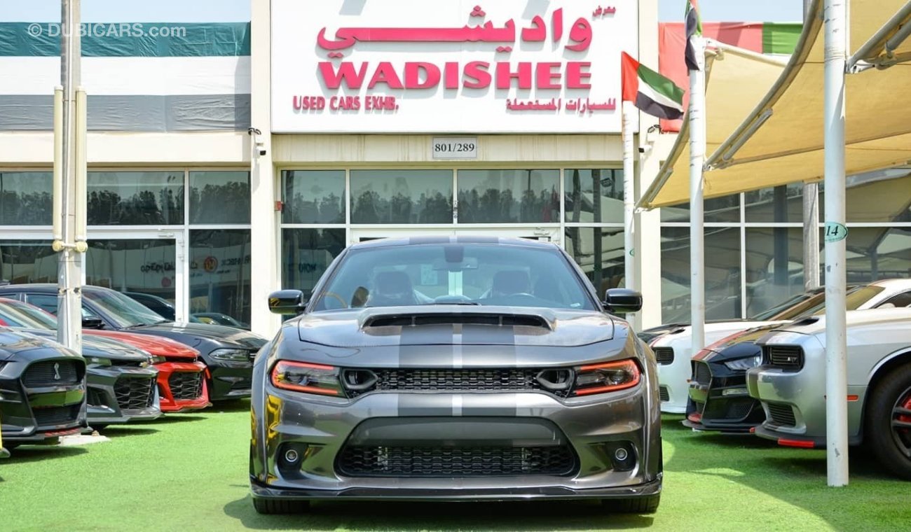 دودج تشارجر Charger R/T Hemi V8 5.7L 2018/SRT Wide Body Kit/Leather Seats/Very Good Condition