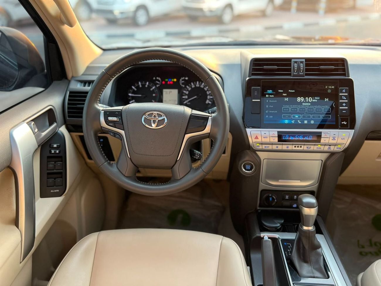 تويوتا برادو 2022 Toyota Prado TXL Full Option 4.0L V6 - AWD 4x4 - Electric Seat - Rear CAM & Sensors - Cool Box