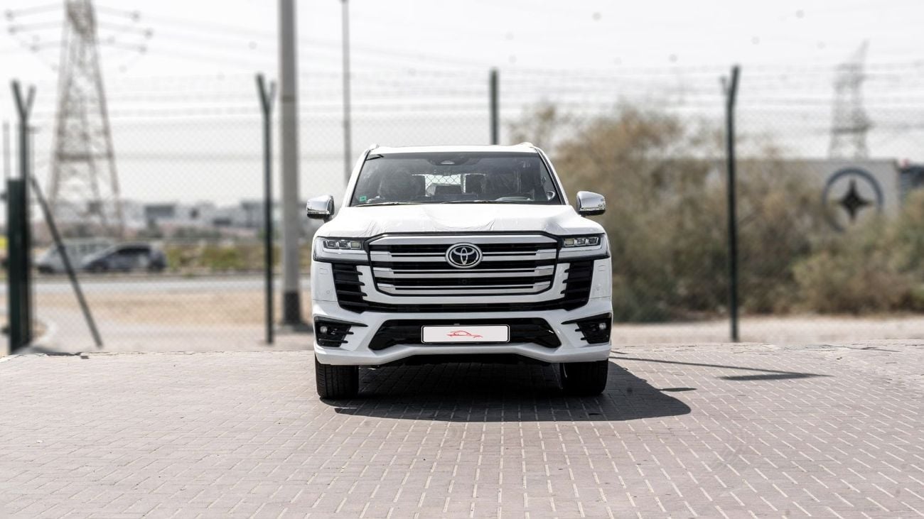 Toyota Land Cruiser 2026 Toyota Land Cruiser VXR 3.5L AT Petrol (White-Red)