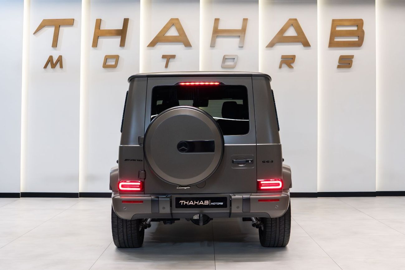 Mercedes-Benz G 63 AMG G-Class | 2024 | Special Color | Matte Green | Low Mileage