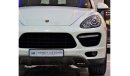 Porsche Cayenne Turbo EXCELLENT DEAL for our Porsche Cayenne TURBO 4.8L V8 ( 2011 Model! ) in White Color! GCC Specs