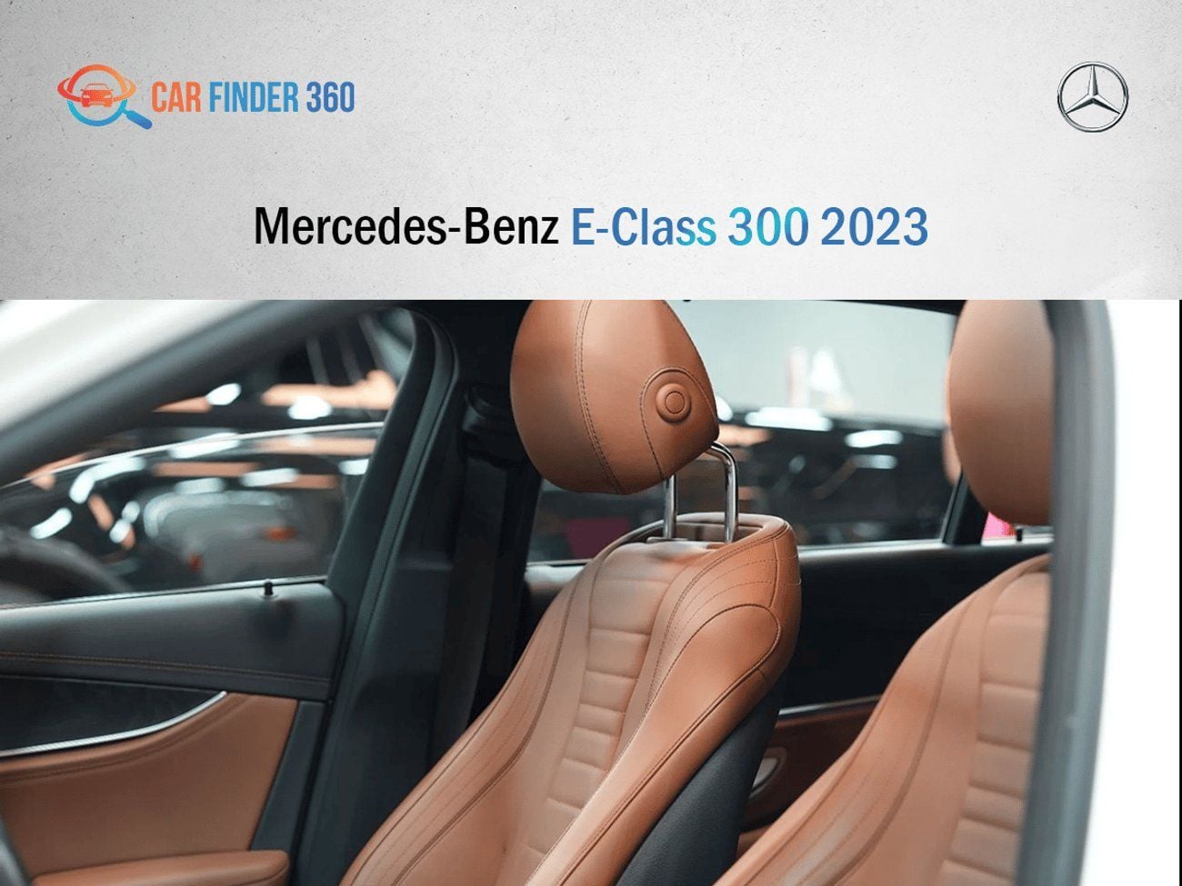 Mercedes Benz E300 Mercedes-Benz E-Class 300 2023