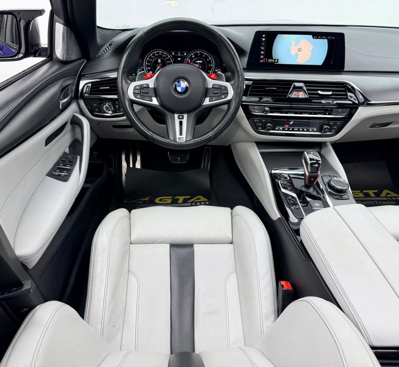 BMW M5 Competition 4.4L (625 HP) 2018 BMW M5 Competition, Warranty, Full Service History, GCC