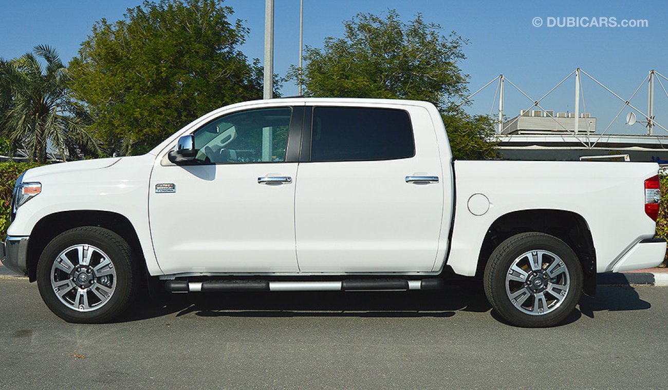 Toyota Tundra 2018, 1794 Edition Full Options, 5.7L, V8, BSM, Radar, 0 km, RAMADAN OFFER!