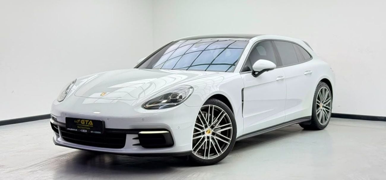 Porsche Panamera 4 SPORT TURISMO 2018 Porsche Panamera 4 Turismo, Full Porsche Service History, Sport Chrono Package, GCC