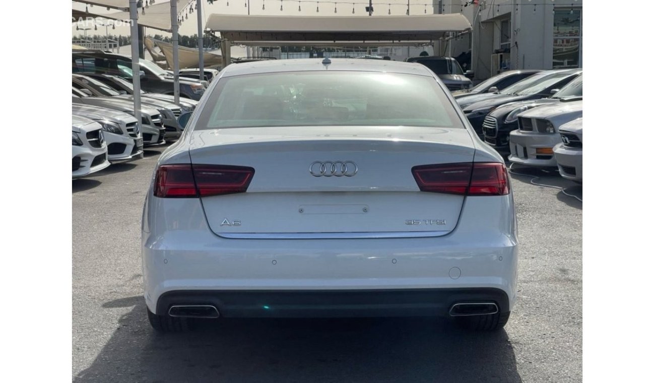 أودي A6 35 TFSI اكسكلوسيف موديل 2018 ، خليجي ، 4 سلندر ، ناقل حركة اوتوماتيك ، بحالة ممتازة ، فل اوبشن ، بدو