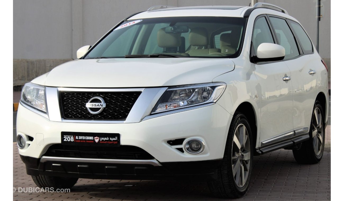 Nissan Pathfinder Nissan Pathfinder 2014 full option  GCC, no accidents, very clean from inside and outside