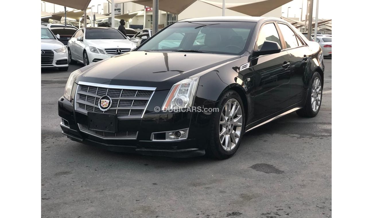 كاديلاك CTS موديل 2010 خليجي حاله ممتازه من الداخل والخارج فل مواصفات كراسي جلد وتبريد وتسخين في الكراسي ومثبت س