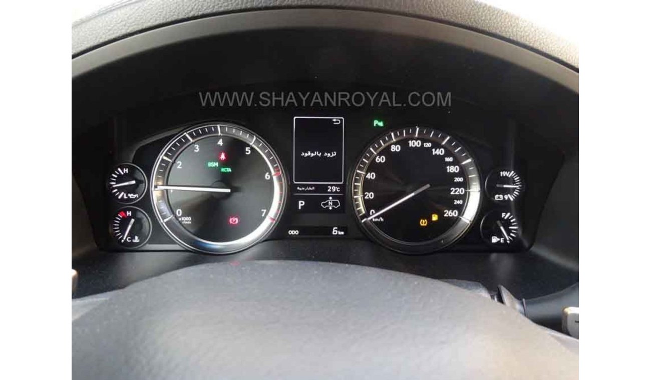 لكزس LX 570 Super Sport 5.7L V8 2020 Model Full Option ( Export Only ) Not for sale in GCC Country