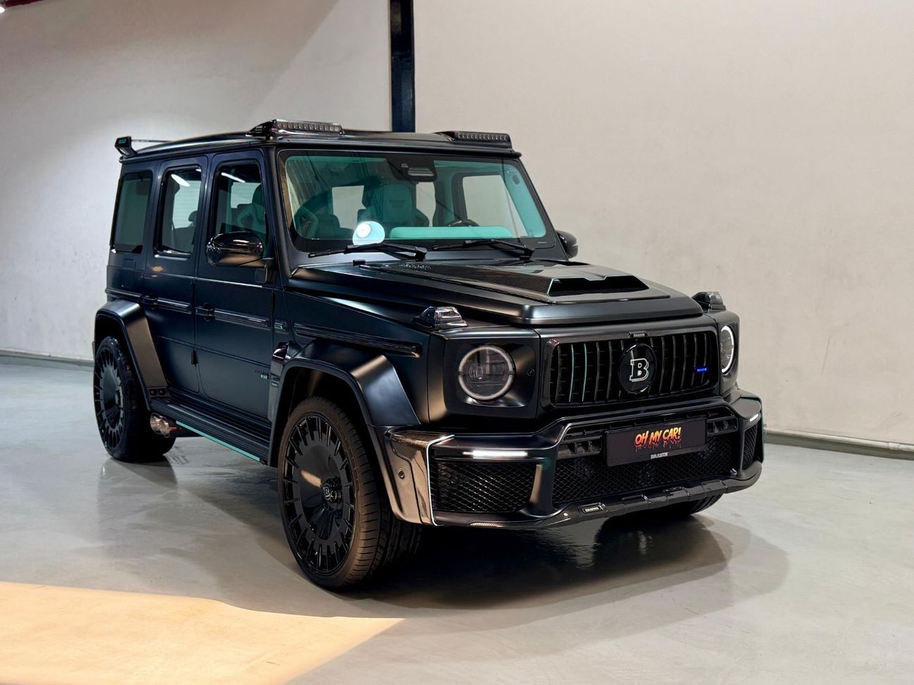 Mercedes-Benz G 63 AMG BRABUS 800 - Mercedes-AMG G 63 Mercedes Benz Brabus G800 - Mat Black - 2025 - Fully Loaded