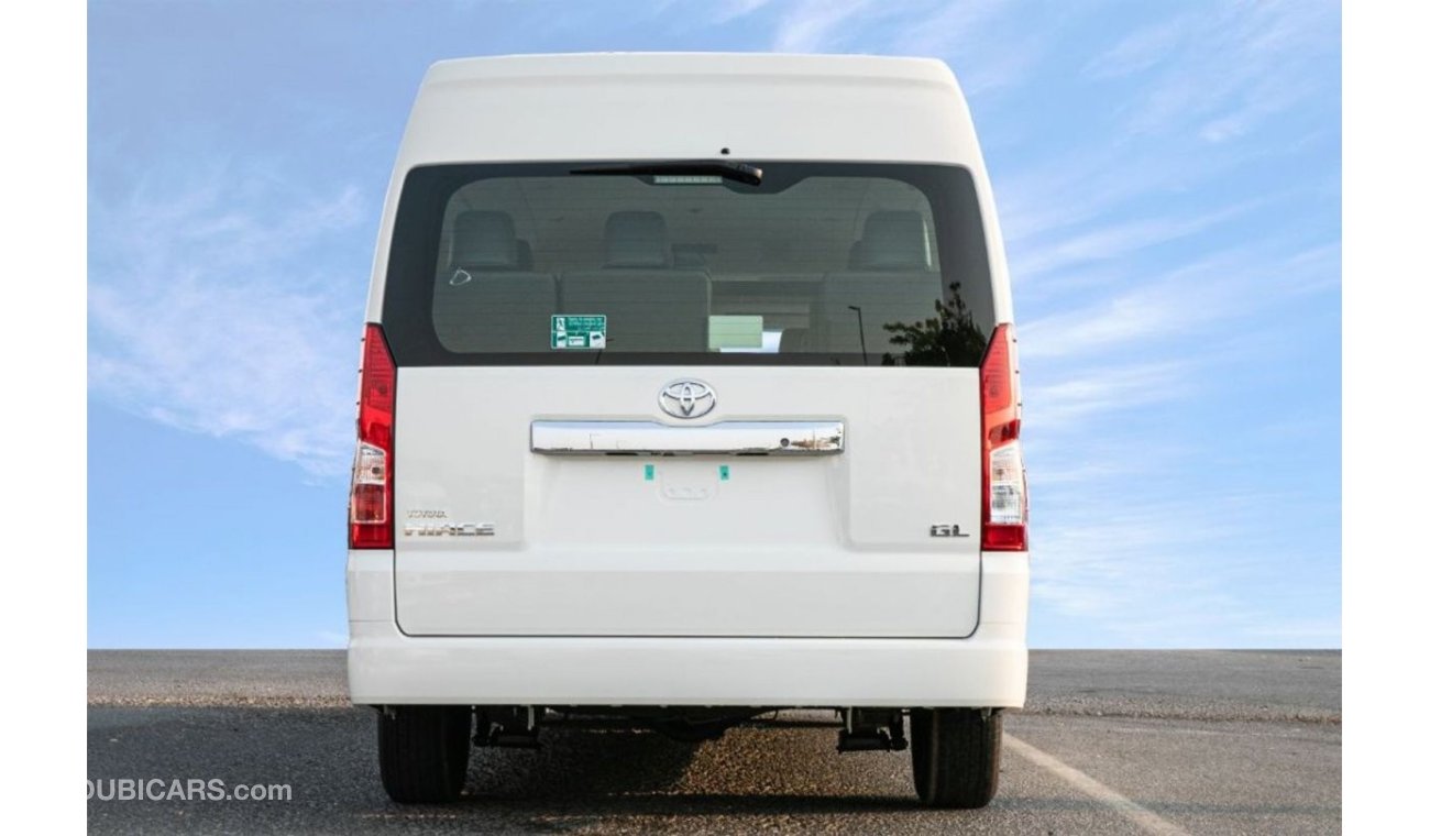 تويوتا هاياس 2020 Toyota Hiace 13 Seater 2.8 L  Diesel with Rear Cooler , Rear Speakers , Bluetooth and Roof Moun