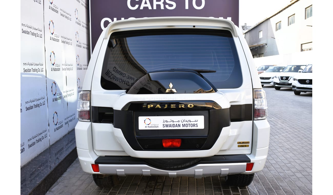 ميتسوبيشي باجيرو AED 1269 PM | 3.8L GLS LS V6 4WD GCC DEALER WARRANTY