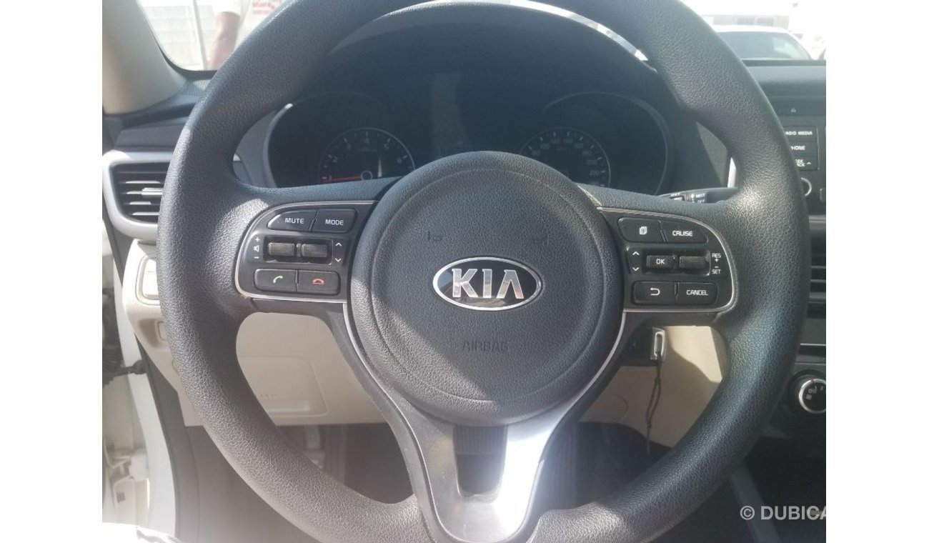 Kia Optima 2016 car and transmission Mileage km Location Amman agency Walking 1140