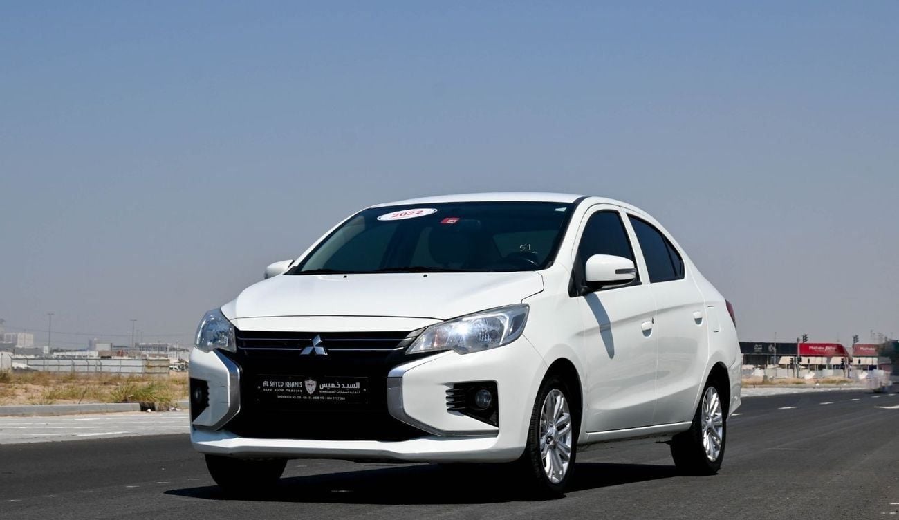Mitsubishi Attrage GLX Mid 1.2L Mitsubishi Attrage 2022 GCC, mid-option, in excellent condition, inside and out