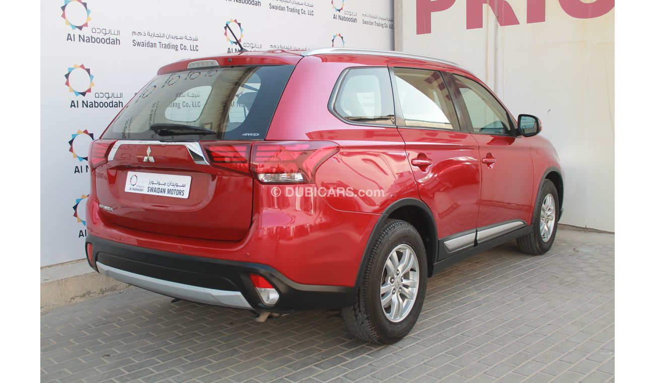 Used Mitsubishi Outlander 2.4L 4WD 2016 MODEL WITH 5 SEATER SUV REAR ...