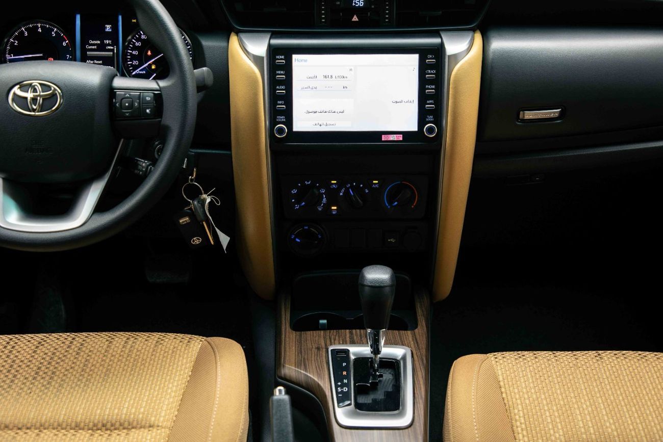 تويوتا فورتونر 2.7L - Attitude Black Inside Chamois | Export Only