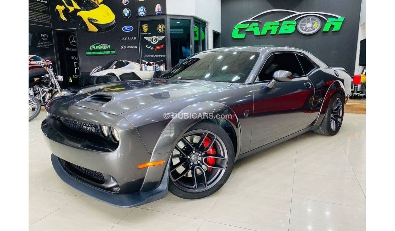 Dodge Challenger CHALLENGER RED EYE  797 HP 2019 GCC IN AMAZING CONDITION UNDER AL FUTTAIM WARRANTY