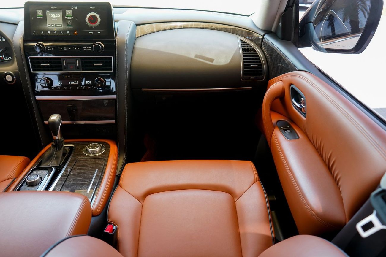 Nissan Patrol Nissan Patrol SE Titanium 2022 GCC under Agency Warranty with Flexible Down-Payment/ Flood Free.