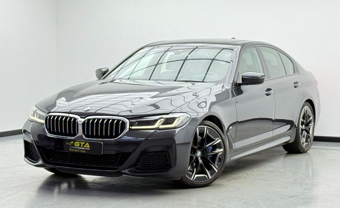 بي أم دبليو 530i 2023 BMW 530i M-Kit, Warranty, Full BMW Service History, Very Low Km, GCC