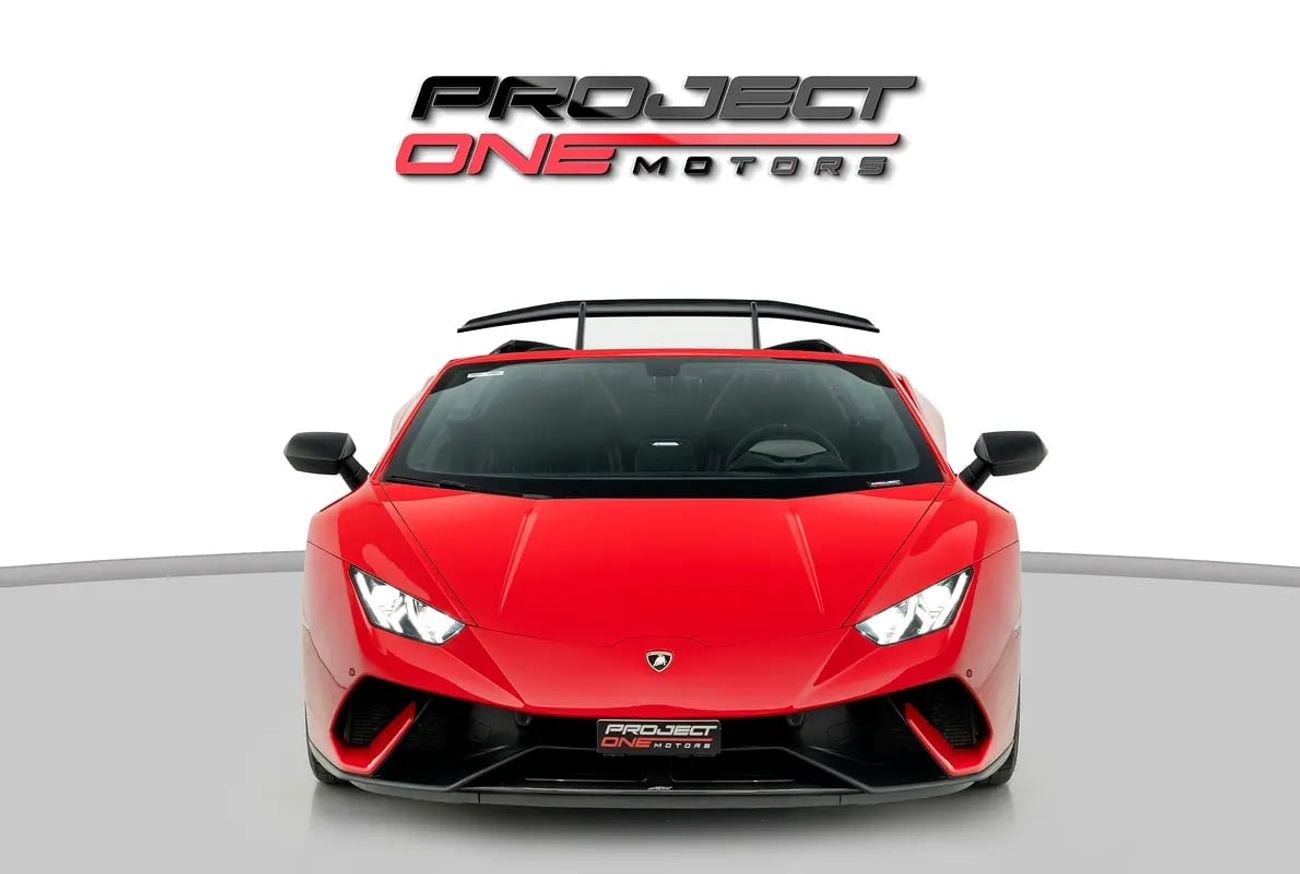 Lamborghini Huracan PERFORMANTE SPYDER WITH WARRANTY AND SERVICE CONTRACT