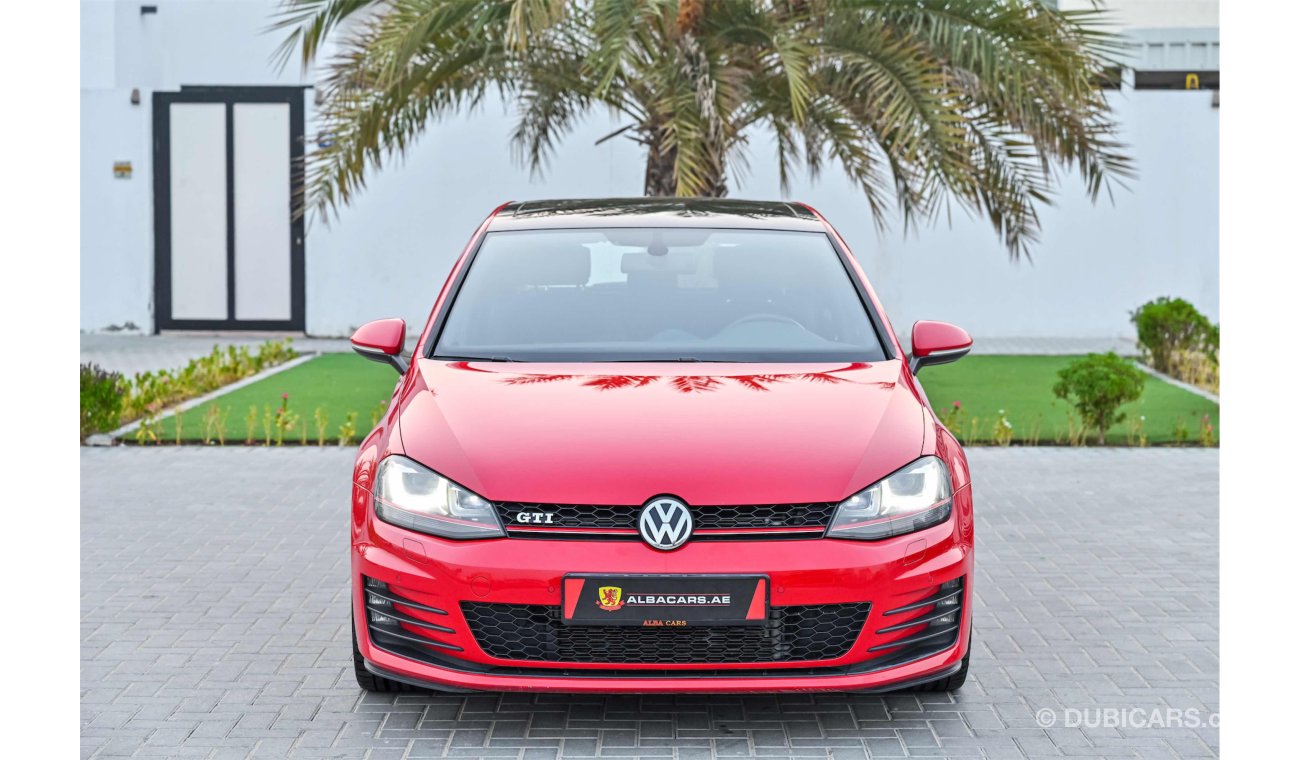 Volkswagen Golf GTI  | 1,351 P.M | 0% Downpayment | Full Option | Exceptional Condition