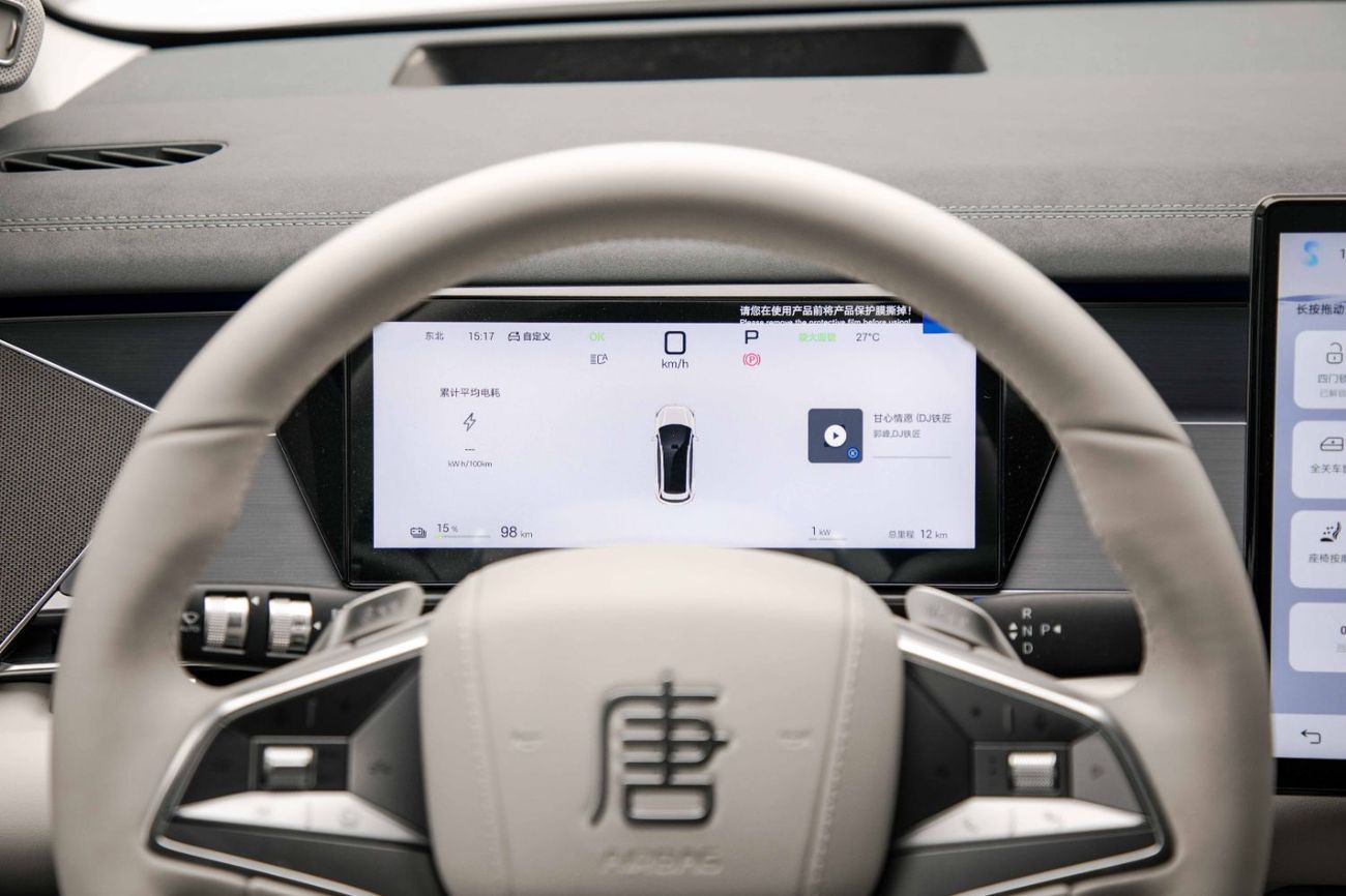 بي واي دي تانغ ل Flagship Lidar EV - Black Inside Grey | Export Only