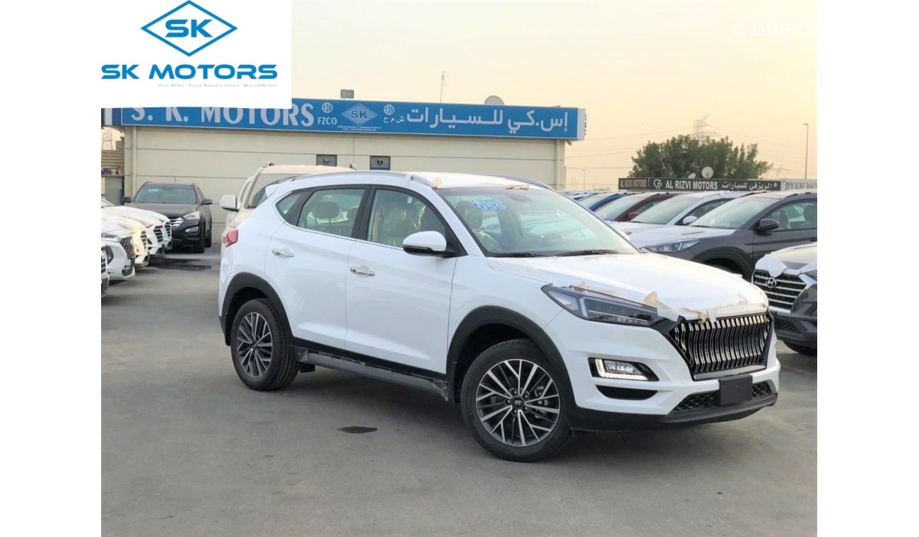 Hyundai Tucson 2.0L, WOOD INTERIOR, SPECIAL LED, DVD+ Rear Camera, 2-Pwr Seats, Alloy Rims 18'', خصيصا للسودان