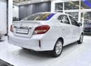 Mitsubishi Attrage EXCELLENT DEAL for our Mitsubishi Attrage ( 2021 Model ) in White Color GCC Specs